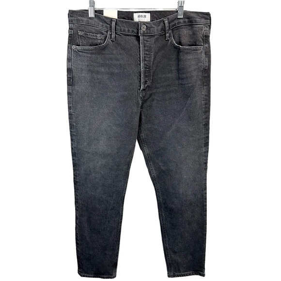 AGOLDE Nico High Rise Slim Jeans in Compilation - Picture 4 of 7